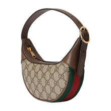 Load image into Gallery viewer, Biege Ophidia Mini Crescent Bag
