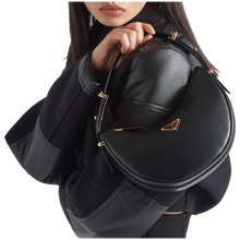 Load image into Gallery viewer, Black Arqué Shoulder Bag
