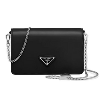 Load image into Gallery viewer, Black Brushed Shoulder Bag
