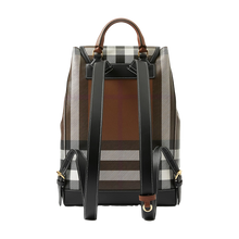 Load image into Gallery viewer, Birch Brown Check Backpack
