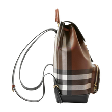 Load image into Gallery viewer, Birch Brown Check Backpack
