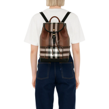 Load image into Gallery viewer, Birch Brown Check Backpack
