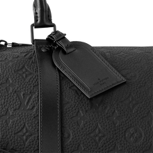 Load image into Gallery viewer, Black Taurillon KeepAll 50 Bandoulière
