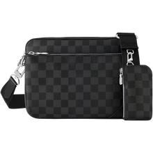 Load image into Gallery viewer, Damier Graphite Trio Messenger
