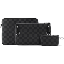 Load image into Gallery viewer, Damier Graphite Trio Messenger
