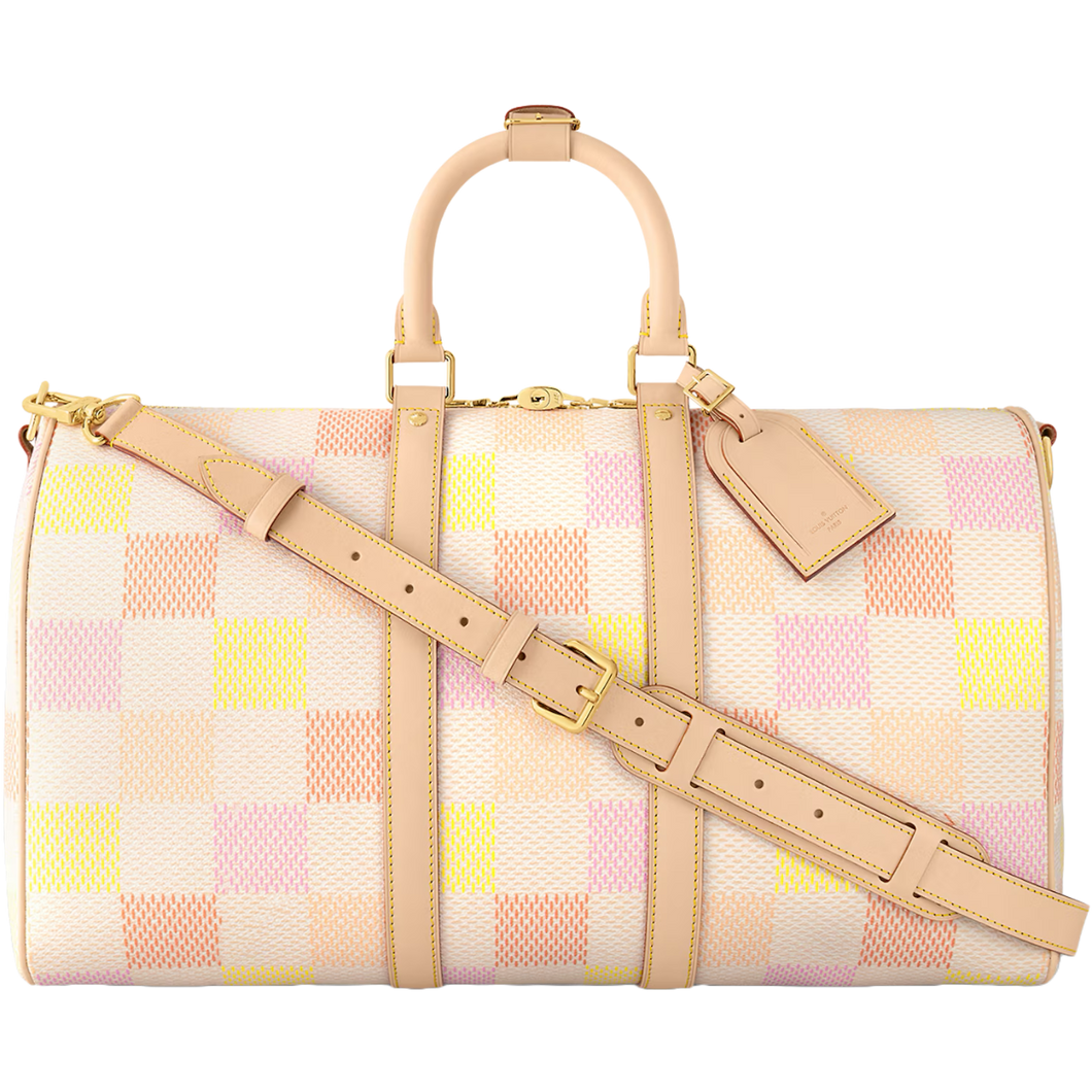 Peach Keepall Bandoulière 45