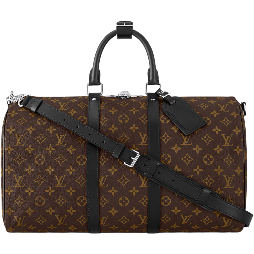 Monogram Macassar Keepall Bandoulière 45