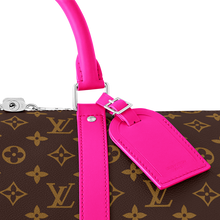 Load image into Gallery viewer, Fuchsia Monogram KeepAll 50 Bandoulière
