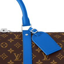 Load image into Gallery viewer, Bleu Monogram KeepAll 50 Bandoulière
