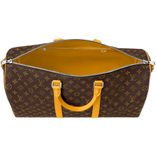 Load image into Gallery viewer, Yellow Monogram KeepAll 50 Bandoulière
